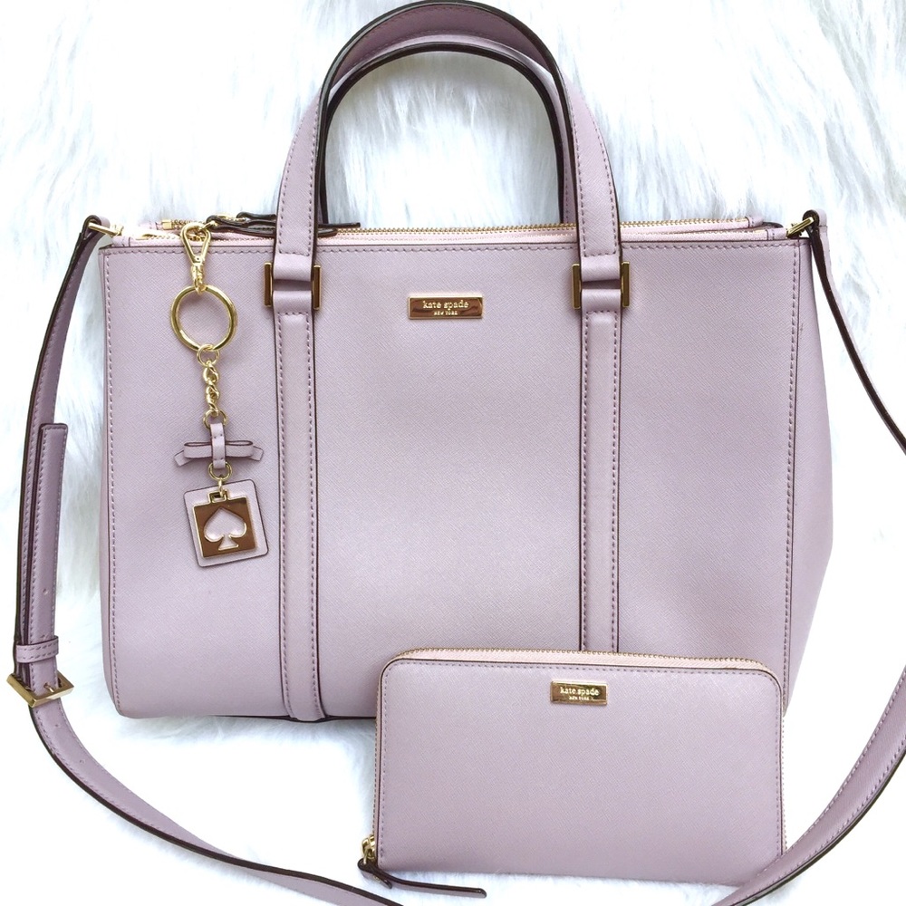 💜KATE SPADE💜 Lilac 3-Piece SET Newbury Lane Loden